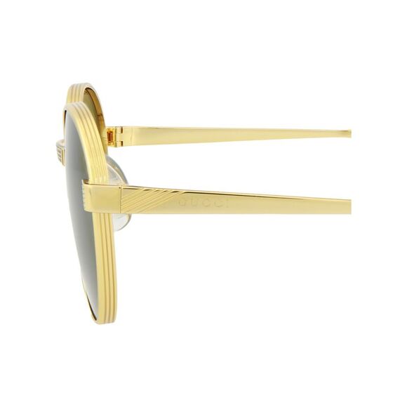 Gucci Round-Frame Metal Sunglasses - Picture 4 of 5